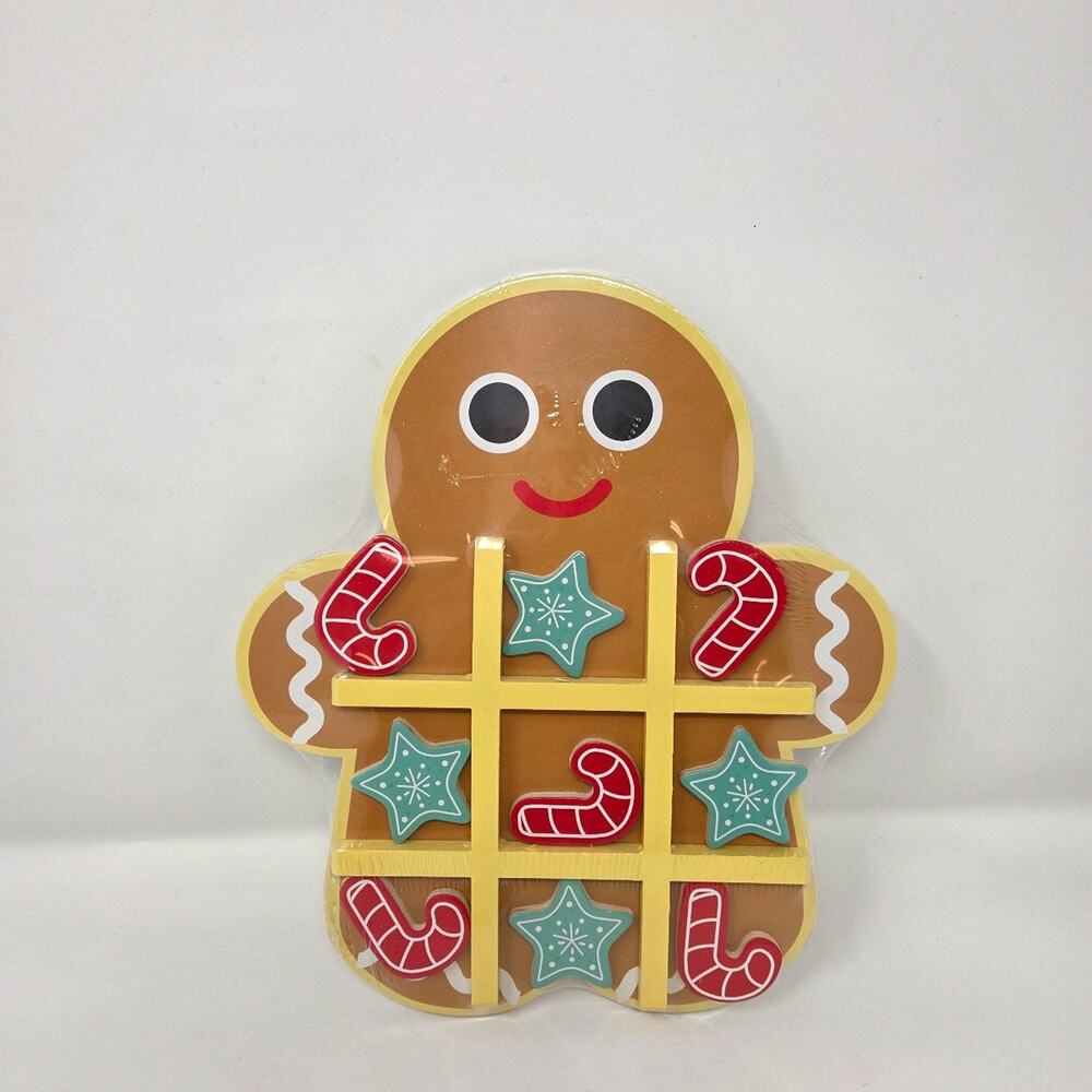 Gingerbread Tic Tac Toe Game